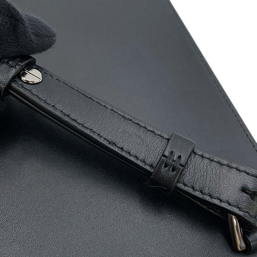 CHRISTIAN DIOR Black Leather Shoulder Bag - Picture 11 of 16